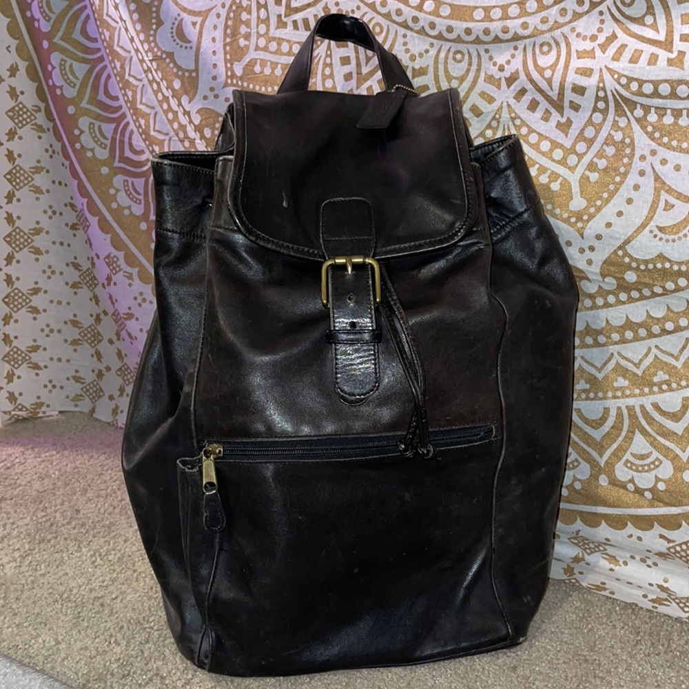 Coach League Flap Backpack